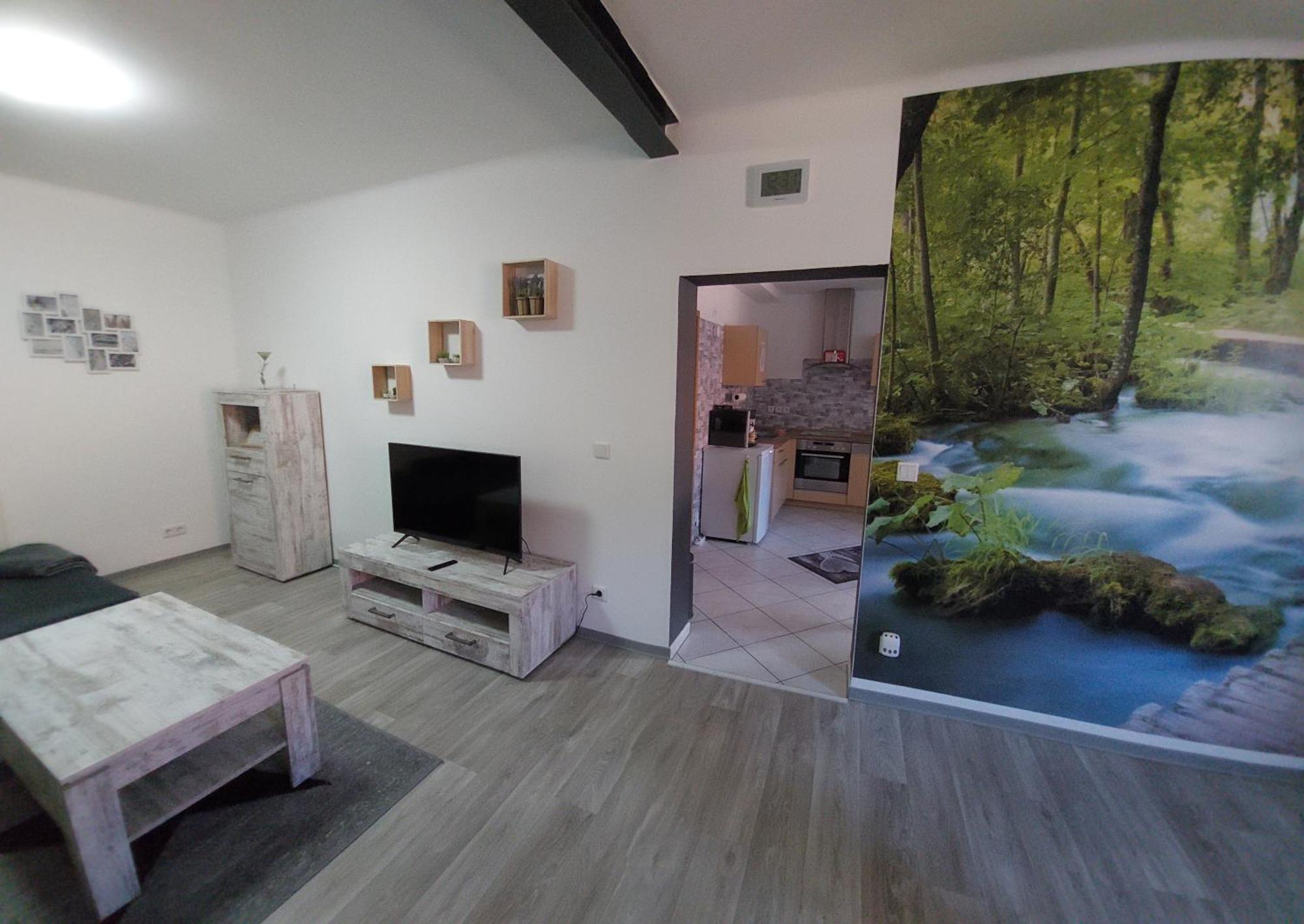 Ganze Ferienwohnung 5 Km Von Erfurt, Mit Kaffeevollautomat, Tv, Wlan, Boxspringbett, Schlafsofa Und Einkaufsmoeglichkeiten, Sehr Gute Anbindung Zur A71 Und A4, Kostenloser Oeff Parkplatz Fuer Pkw Und Transporter Elxleben Buitenkant foto